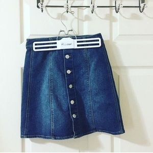 Denim skirt